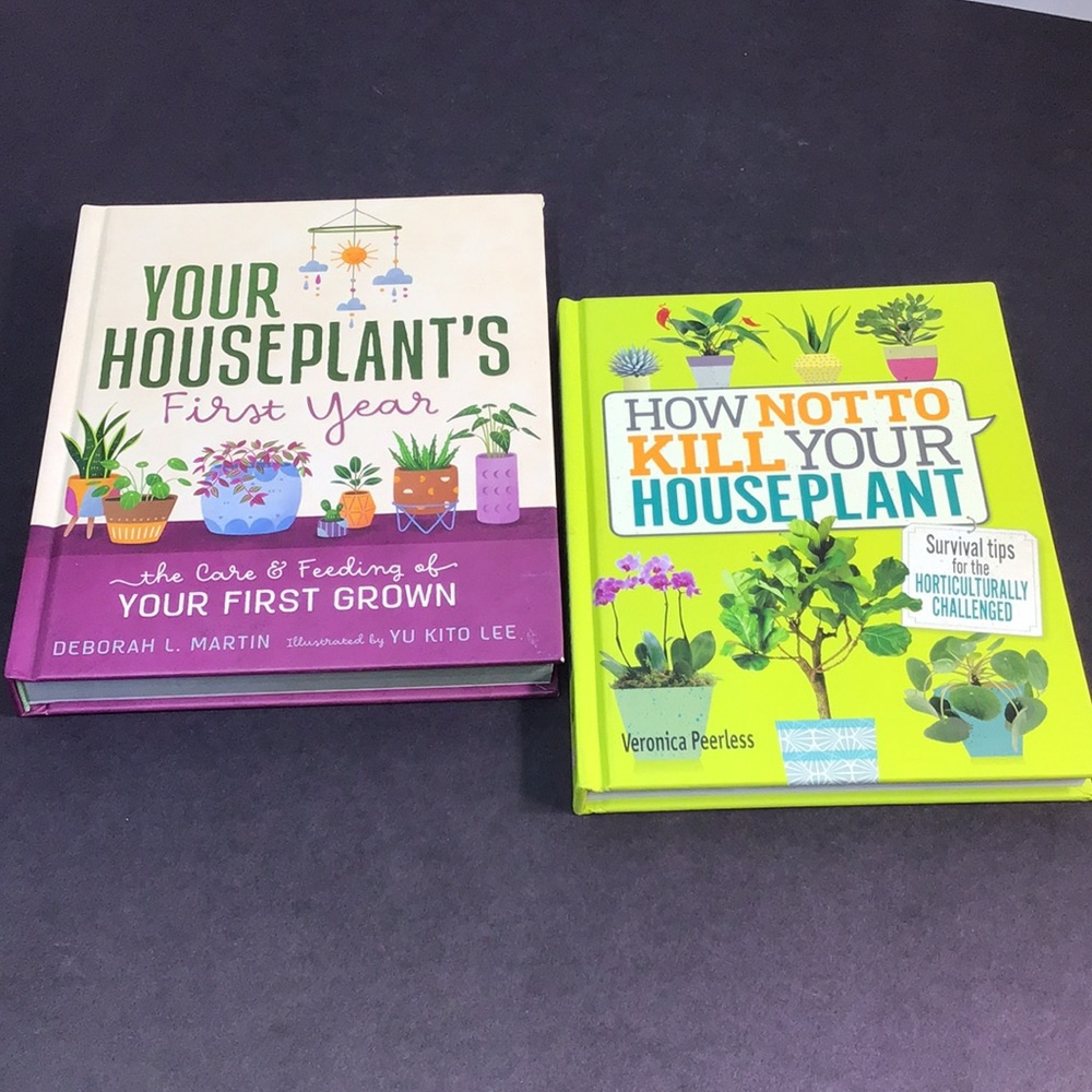 Houseplant Care Books pair perfect for new and beginner plant growers